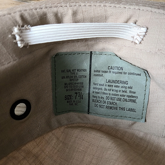 TILLEY Style Travel Hat in 7 3/4 - Picture 5 of 6